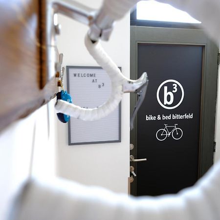 b3 - bike&bed bitterfeld Leilighet Eksteriør bilde